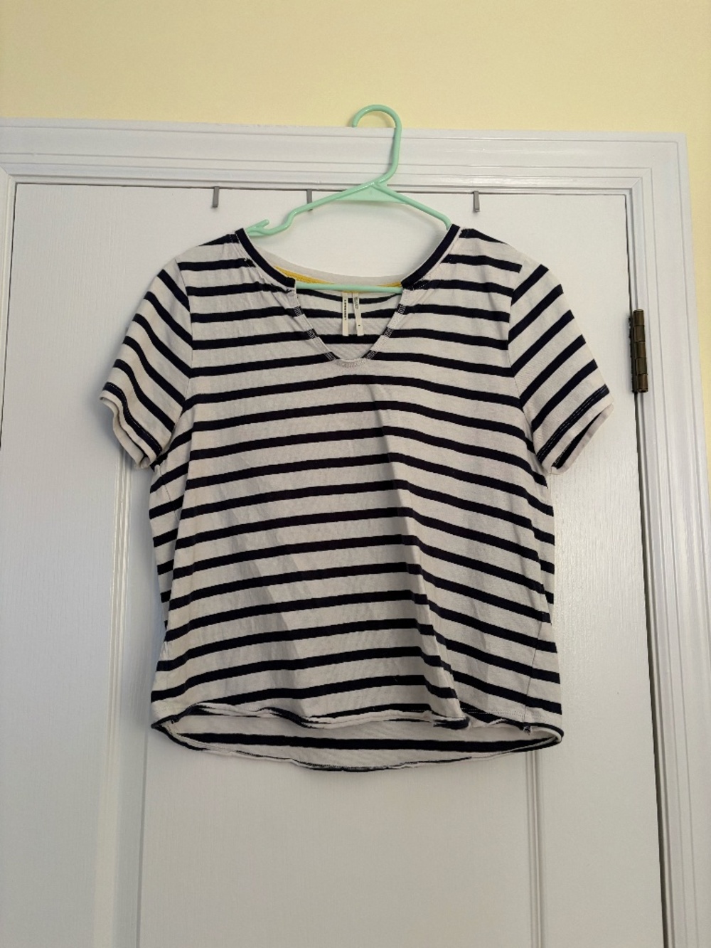 anthropologie striped t shirt